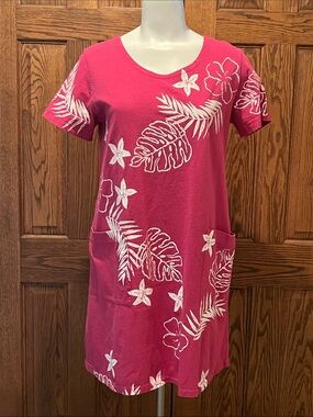 m mac cotton dresses Cotton Fields M. Mac Womens Dress Small Black Rock Fish Cotton Knit Maxi Artsy